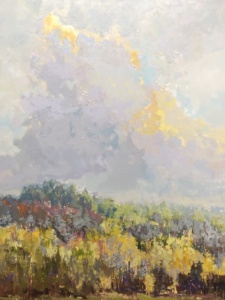 Gleam of Gold, landscape painting